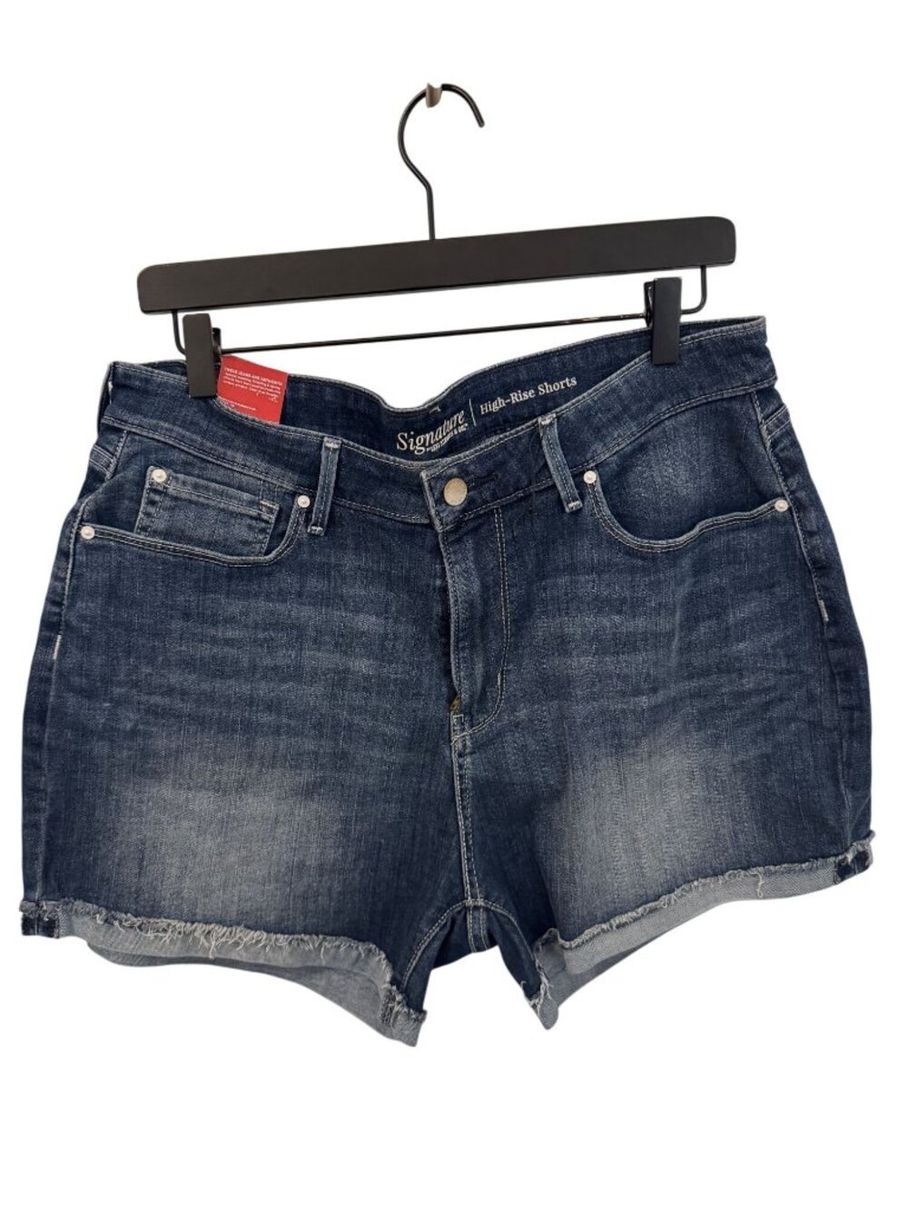 NWT Levi's high-rise women's jean shorts size 16